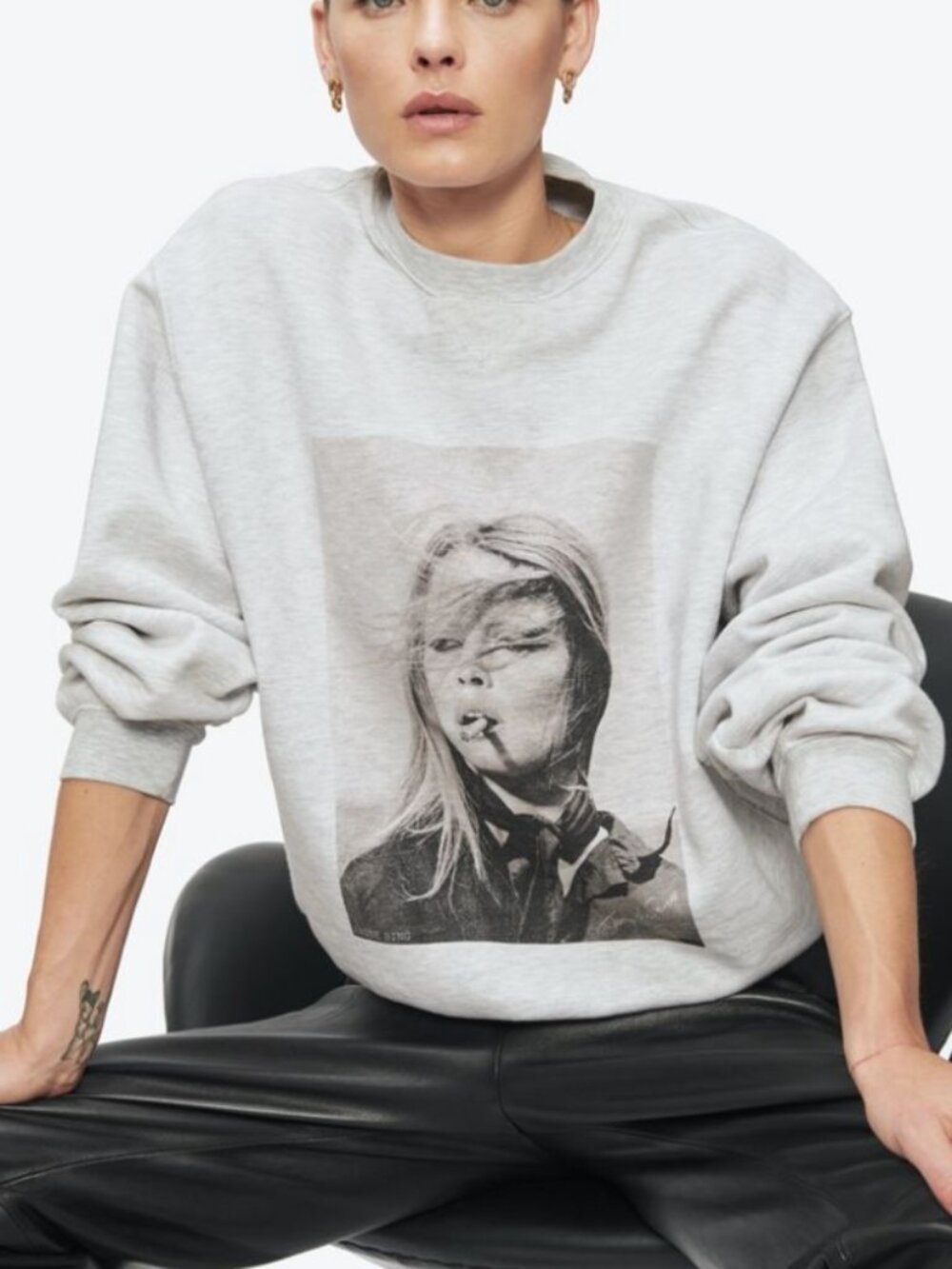 ANINE BING Ramona Sweatshirt X Brigitte Bardot